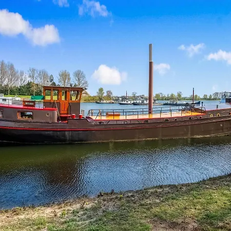 Luxury Boat In Botel Kerkdriel